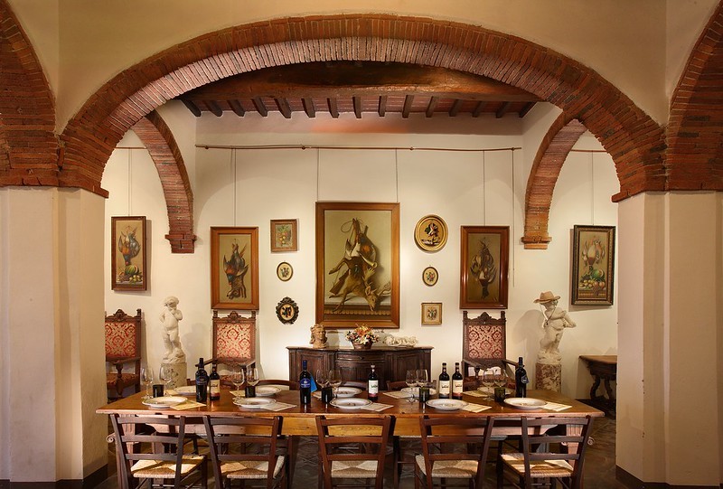 chianti wine tasting room fattoria montecchio